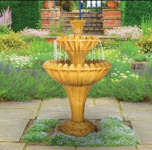 Modern Marble Stone Garden Fountain, For Outdoor