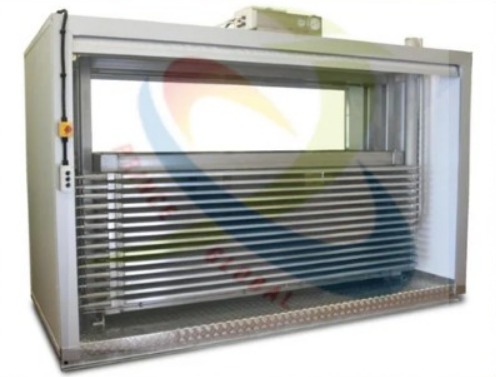 Electric Mild Steel Horizontal Plate Freezer, Automatic Grade : Automatic