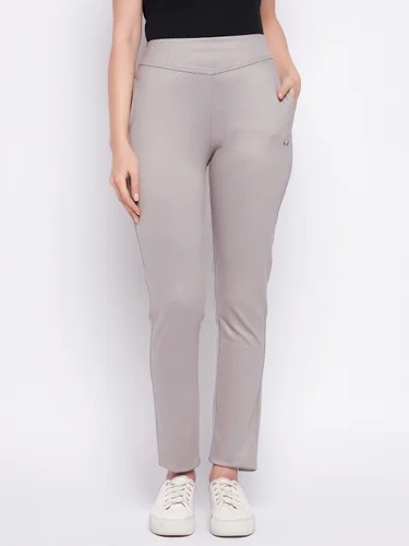 Grey Ladies Pants, Occasion : Formal Wear