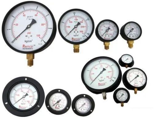 MS Pressure Gauge, Connection : Bottom Connection