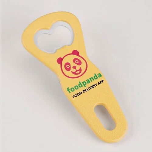 Metal Promotional Bottle Opener, Color : Yellow