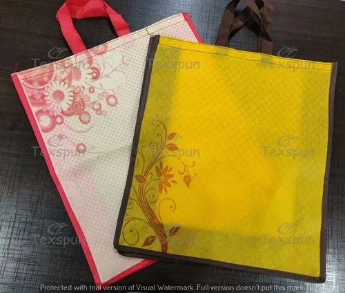 Stitching Non Woven Shopping Bags, For Grocery