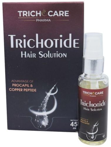 Liquid 45ml Trichotide Hair Solution, For Personal