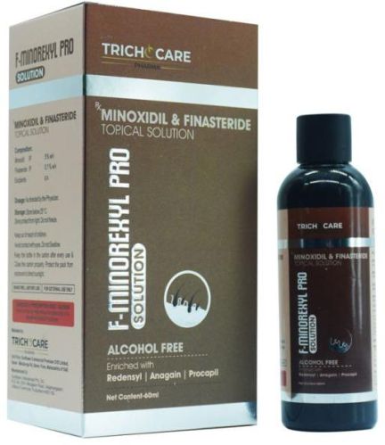 Liquid F-Minorexyl Pro Topical Solution, For Hair Growth, Packaging Size : 60ml