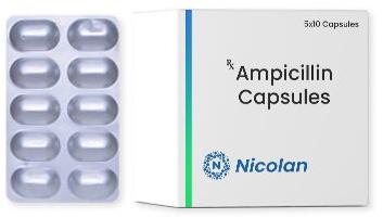 Ampicillin Capsules, For Pharmaceuticals, Clinical, Personal, Hospital, Grade Standard : Medicine Grade