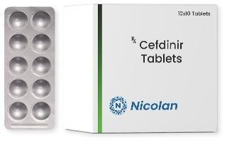 Cefdinir Tablet, Packaging Type : Alu Alu