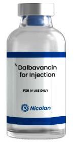 Dalbavancin Injection, For Home, Clinic, Hospital, Packaging Type : Glass Bottle