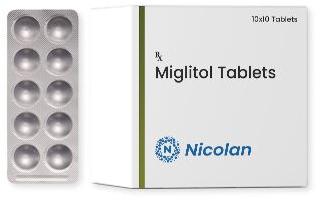 Miglitol Tablet, Packaging Type : Alu Alu