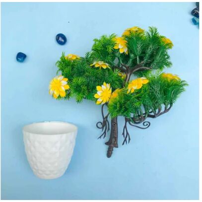  Plastic Artificial Potted Plants