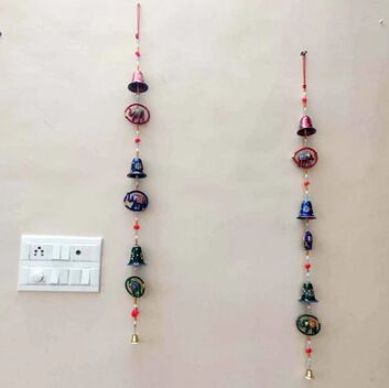 ï»¿Resin Bell Design Door Hanging