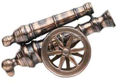 Cannon Double Barrel Showpiece