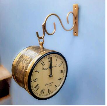  Iron Railway Station Clocks