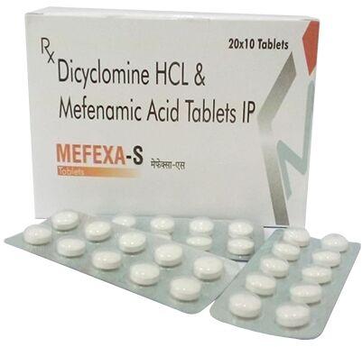 Mefenamic Acid Dicyclomine Tablet