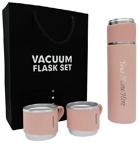 Stainless Steel Vacuum Flask, Feature : Elegant Metallic Finish, Sleek Design, Easy Ti Carry.