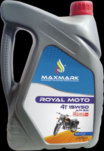 Royal Moto 15W50 4T, Color : Yellow
