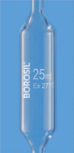 Borosilicate Glass Volumetric Pipette, Color : Transparent