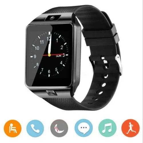 Silicone Smart Watch, Gender : Unisex