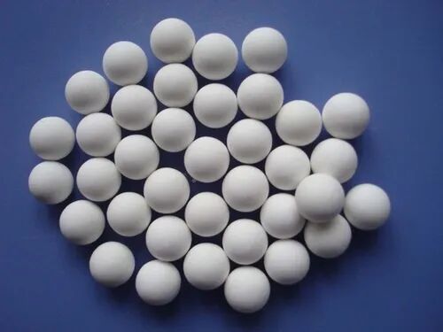 Round Ceramic Grinding Media Balls, Color : White