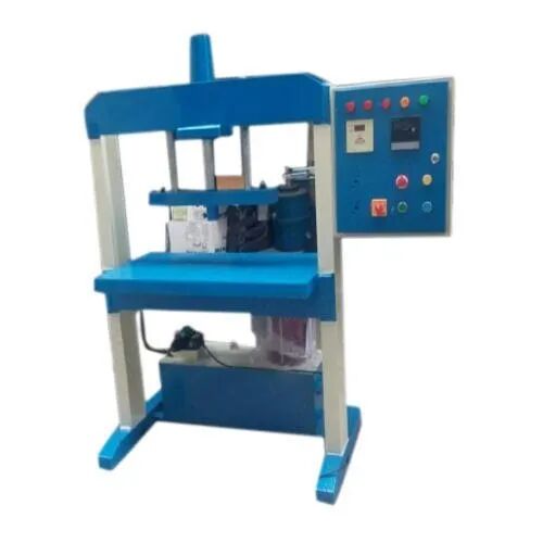 Iron Hydraulic Paper Plate Machine, Paper Material : Paperboard