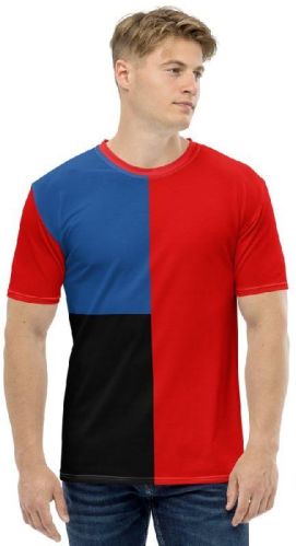 Mens Round Neck T-shirt MEN, Size : L, XL