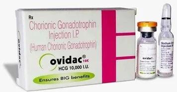 Ovidac Hcg Injections, Packaging Size : 2 K / 5 K / 10 K