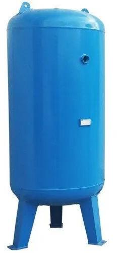 SS Vertical Air Receiver Tank, Color : Blue