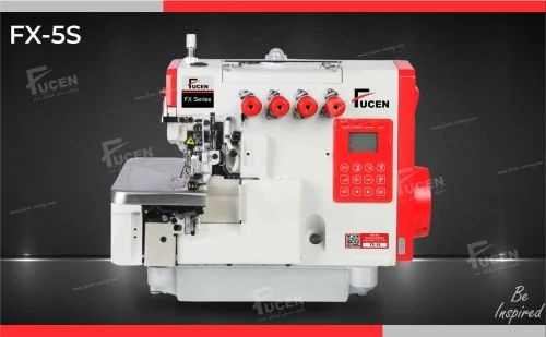 Fucen FX-5S Overlock Sewing Machine, Certification : ISO 9001:2008