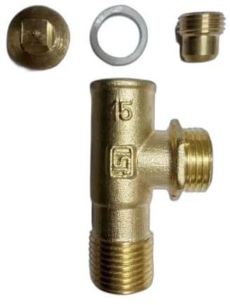 Tee Brass Ferrules, Size : 15 Mm