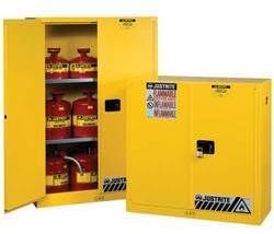 SS-JR Powder Coating Steel Flammable Safety Cabinets, For Industrial Use