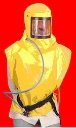 PVC Sand Blasting Hood, Model Number : SF-0001