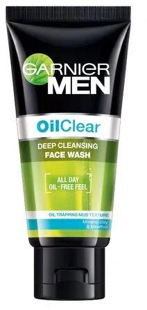 Garnier Men Oil Clear Facewash, Packaging Type : Tube