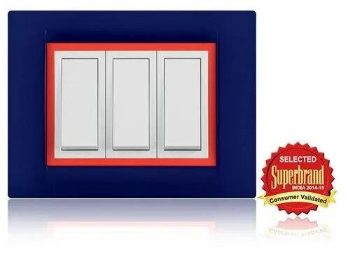 Polycarbonate Anchor Modular Switches, Color : White