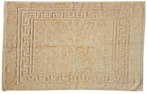 Rekhas Terry Cotton BathMat Hotel & Spa Bathmat 690 GSM Beige