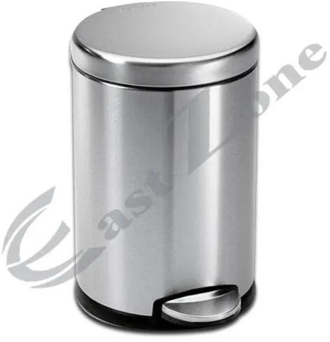 SS Garbage Bin, Color : Silver
