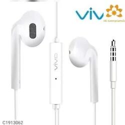 Vivo Earphones, Color : Black