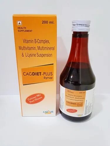 Cagdiet Plus Syrup, Packaging Size : 200 Ml