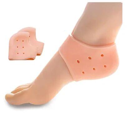 Silicon Anti-Crack Heel Protector, Color : Skin Color