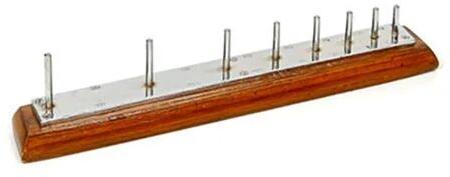 Edufirst Enterprises Wood Steel Polished Length Gauge, Model Number : Edf/ind-cat-02