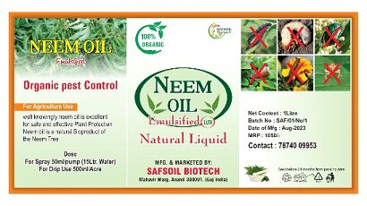 Neem Oil Emulsifier