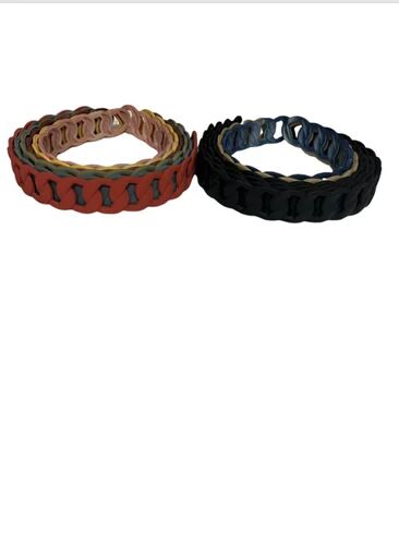 PLASTIC Non-slip Wave Matte Headbands, Size : FREE