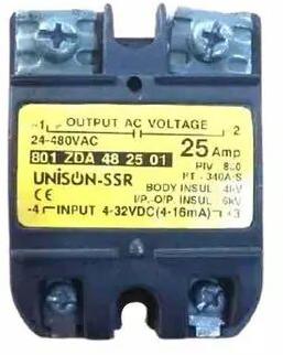 Unison Ssr Solid State Relay, Voltage : 480 V