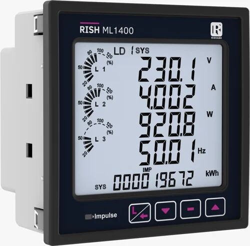 Multifunction Meter, Display Type : LCD