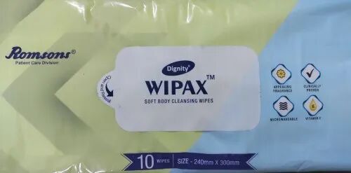 Body Cleansing Wipes, For Useful Bedridden Patients