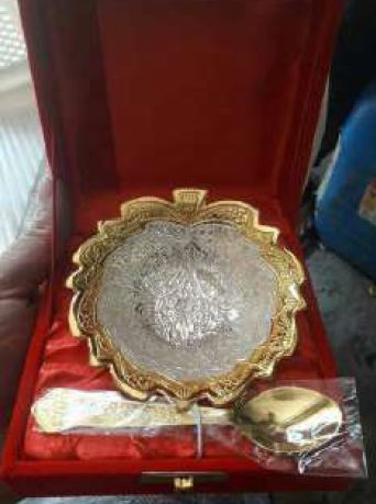 AS-1005 Single Bowl With Spoon, For Gift Purpose, Hotel, Restaurant, Home, Bowl Size : 4 Inches