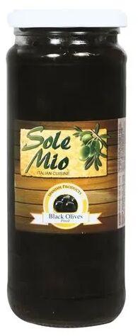 Solemia Black Olives, Packaging Size : 500 G