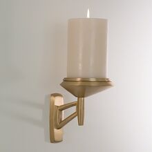 Metal BRASS WALL CANDLESCONCE