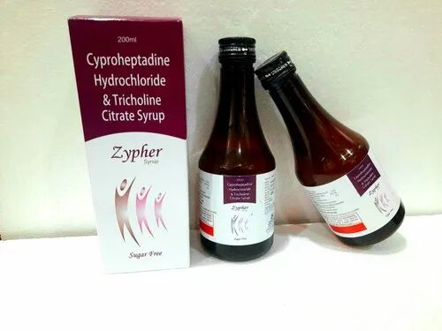 Cyproheptadine Syrup, Packaging Type : Cartoon