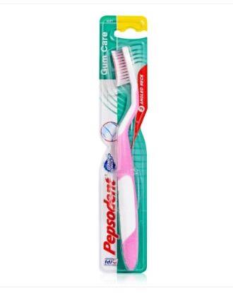 Plastic Pepsodent Toothbrush, Color : Pink White