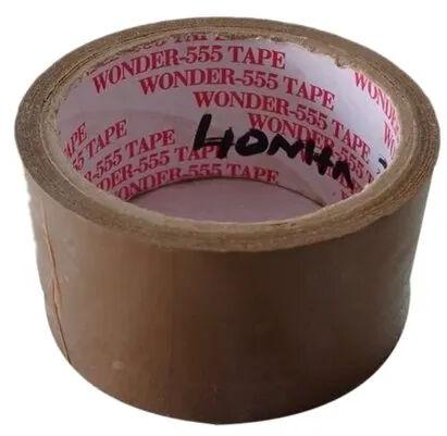 Wonder 555 Brown BOPP Tape, Packaging Type : Roll