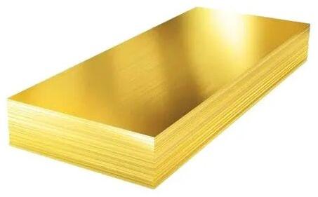 Rectangular Brass Sheets